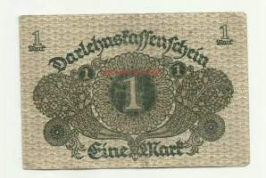 Saksa 1 Mark 1920  seteli