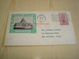 Rhode Island 1636-1936 USA ensipäiväkuori FDC