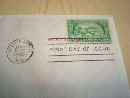 75th Anniversary American Bankers Assosiation 1875-1950 USA ensipäiväkuori FDC