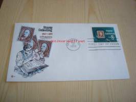 Postimerkkien keräily Stamp Collecting 1972 USA ensipäiväkuori FDC