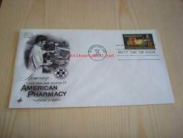 Apteekkari American Pharmacy 1972 USA ensipäiväkuori FDC