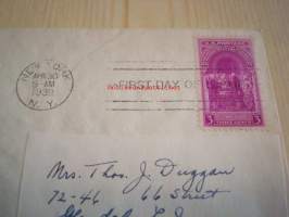 Presidentti George Washington 1789-1939 USA ensipäiväkuori FDC