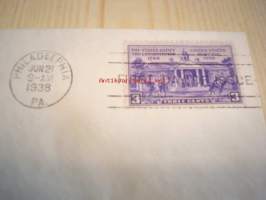 Ratification of U.S. Constitution 1788-1938 USA ensipäiväkuori FDC