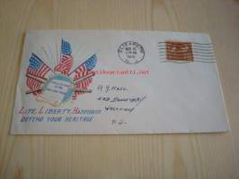 U.S. Constitution 1941 USA kuori FDC