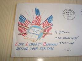 U.S. Constitution 1941 USA kuori FDC