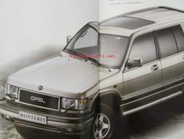 Opel Monterey -myyntiesite