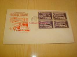 50th Anniversary of the Truckers Association 1903-1953 USA ensipäiväkuori FDC