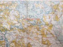Räisälä III:11. - Suomen taloudellinen kartta - Finlands ekonomiska karta 1918