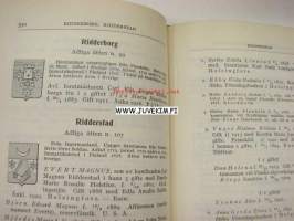 Finlands ridderskaps och adels kalender 1938 -aateliskalenteri
