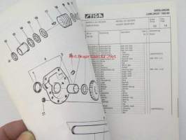 Stiga Genuine Spare Parts / Original reservdelar Snöslungor - Lumilingot 1983/84 8218-1400-83 -varaosaluettelo