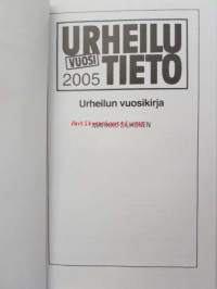 Urheilun vuosikirja 2005 - Urheilutieto 26