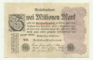 Saksa 2 000 000 markkaa 1923 seteli