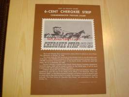 Cherokee Strip, Post on Bulletin Board, 1968, USA.