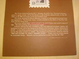 Presidentti John F. Kennedy, Post on Bulletin Board, 1967, USA.