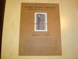 Alaska Purschase, Post on Bulletin Board, 1967, USA.