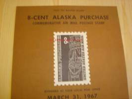 Alaska Purschase, Post on Bulletin Board, 1967, USA.