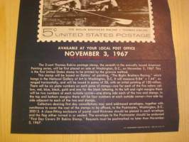 Arkansas River Navigation, Post on Bulletin Board, 1968, USA.