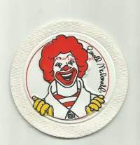 Ronald Mc Donald hihamerkki -  tarra