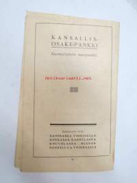 Kymenlaakson kolmannet kirkolliset laulujuhlat - Haminassa 21 ja 22 p:nä kesäkuuta 1930 - käsiohjelma