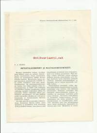 Metsätalousmiehet ja maatalouskysymykset / N A Osara 1936