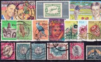 Postimerkit: RSA/ Etelä-Afrikka. Kokoelmaerä 14/190,