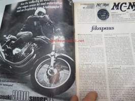 MC-Nytt 1974 nr 5 maj, Triumph story, Vad är svemo?, 55 000 kilometer med Honda CB 750, Agostini bevisade sin storhet, etc.