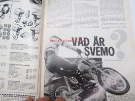 MC-Nytt 1974 nr 5 maj, Triumph story, Vad är svemo?, 55 000 kilometer med Honda CB 750, Agostini bevisade sin storhet, etc.