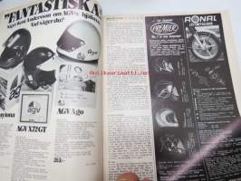MC-Nytt 1974 nr 5 maj, Triumph story, Vad är svemo?, 55 000 kilometer med Honda CB 750, Agostini bevisade sin storhet, etc.