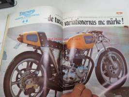 MC-Nytt 1974 nr 5 maj, Triumph story, Vad är svemo?, 55 000 kilometer med Honda CB 750, Agostini bevisade sin storhet, etc.