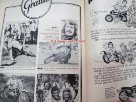 MC-Nytt 1974 nr 5 maj, Triumph story, Vad är svemo?, 55 000 kilometer med Honda CB 750, Agostini bevisade sin storhet, etc.