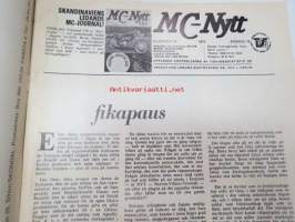 MC-Nytt 1973 nr 10 oktober, Frågor från MC-nytt och svar från Yamaha, Mannen som var mr. Triumph, Triumph Hurricane, Formula 750, etc.