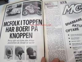 MC-Nytt 1973 nr 10 oktober, Frågor från MC-nytt och svar från Yamaha, Mannen som var mr. Triumph, Triumph Hurricane, Formula 750, etc.