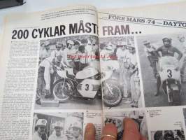 MC-Nytt 1973 nr 10 oktober, Frågor från MC-nytt och svar från Yamaha, Mannen som var mr. Triumph, Triumph Hurricane, Formula 750, etc.