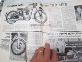 MC-Nytt 1973 nr 10 oktober, Frågor från MC-nytt och svar från Yamaha, Mannen som var mr. Triumph, Triumph Hurricane, Formula 750, etc.
