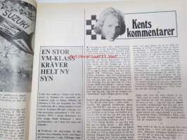 MC-Nytt 1973 nr 10 oktober, Frågor från MC-nytt och svar från Yamaha, Mannen som var mr. Triumph, Triumph Hurricane, Formula 750, etc.
