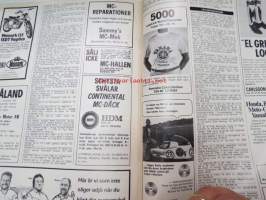 MC-Nytt 1973 nr 10 oktober, Frågor från MC-nytt och svar från Yamaha, Mannen som var mr. Triumph, Triumph Hurricane, Formula 750, etc.