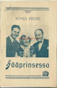 Jääprinsessa - elokuva esite 1937