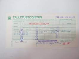 Talletustodistus, Säästöpankki, määräaikaistalletus 24 kk, 100 000 mk, 10.11.1990