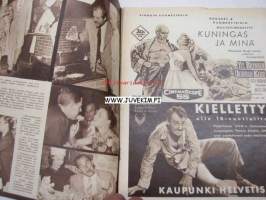 Elokuva-Aitta 1956 nr 22, James Deanista on tullut aikamme nuorison taruhenkilö, Mustaa rakkautta Liisankadulla