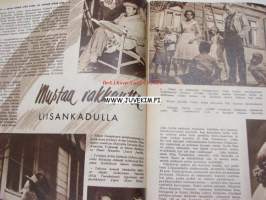 Elokuva-Aitta 1956 nr 22, James Deanista on tullut aikamme nuorison taruhenkilö, Mustaa rakkautta Liisankadulla
