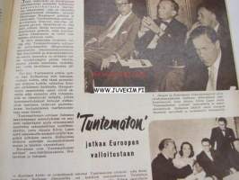 Elokuva-Aitta 1956 nr 22, James Deanista on tullut aikamme nuorison taruhenkilö, Mustaa rakkautta Liisankadulla
