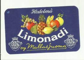 Hedelmä Limonadi -  juomaetiketti