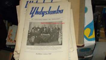 Yhdyslanka 1 1947 joulunumero- Oy Finlayson-Forssa Ab:n tehdaslehti,