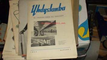 Yhdyslanka 1 1952 - Oy Finlayson-Forssa Ab:n tehdaslehti,