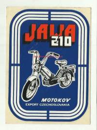 Jawa 210 Motokov Export  - tarra
