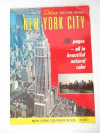 New York City- deluxe picture book. New York souvenir book-matkakirja
