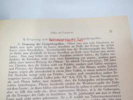 Die Gallwespen (Cynipiden) Mitteleuropas, insbesondere Deutschlands -hyönteiskirja, kuvataulut tallella