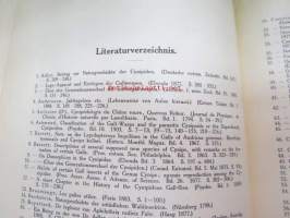 Die Gallwespen (Cynipiden) Mitteleuropas, insbesondere Deutschlands -hyönteiskirja, kuvataulut tallella