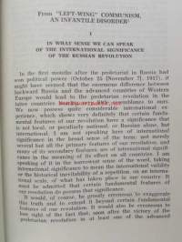 Lenin - Against Dogmatism and Sectarianism in the working-class movement