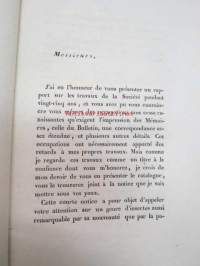 Notice sur Le Phlocerus, genre nouveau d&#039;orthoptéres De La Russie, par Gotthelf Fischer de Waldheim. Avec un planche.. Moscou, 1833 -Moskovassa 1833 painettu